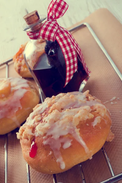 Rollos con mermelada — Foto de Stock