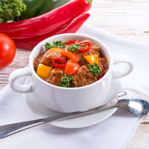 Hungarian goulash — Stock Photo, Image