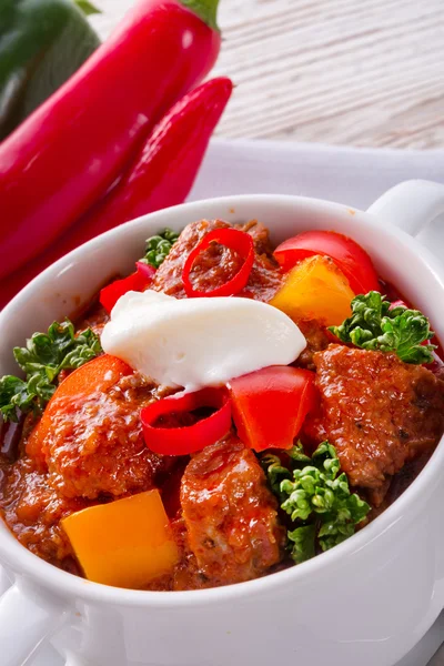 Hungarian goulash — Stock Photo, Image