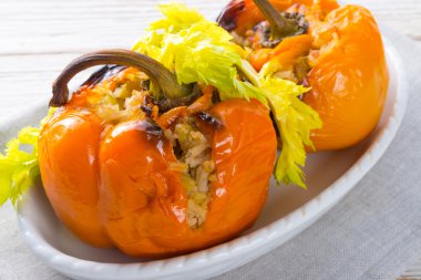 Tam kırmızı biber