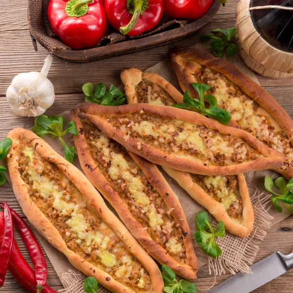 Pide horneada en casa — Foto de Stock