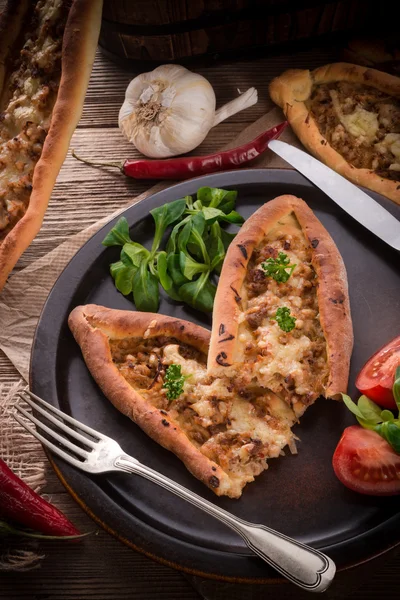 Pide horneada en casa — Foto de Stock