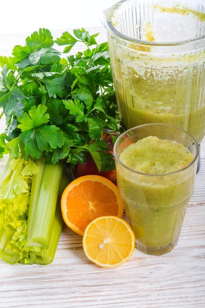 Vegetables smoothie — Stock Photo, Image