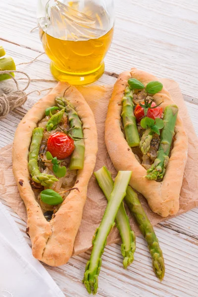 Pide horneada en casa — Foto de Stock