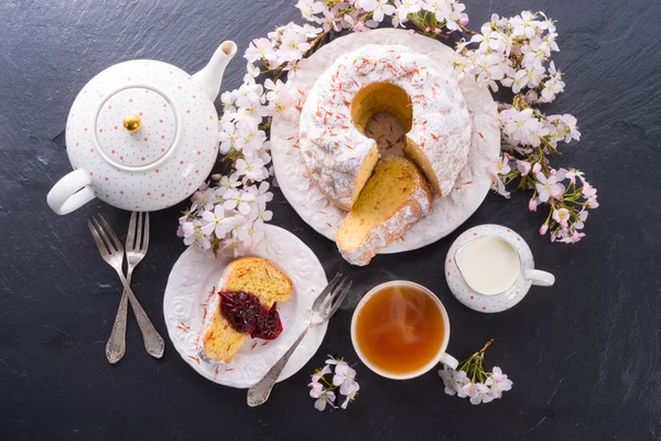 Saffran påsk babka — Stockfoto