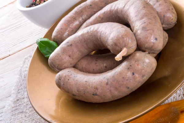 Home-made sausage — Stock Photo, Image