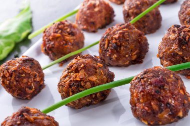 Baharatlı köfte