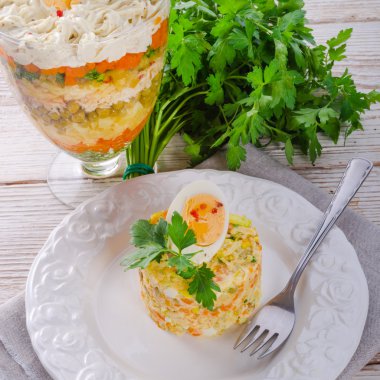 Lehçe sebze salatası