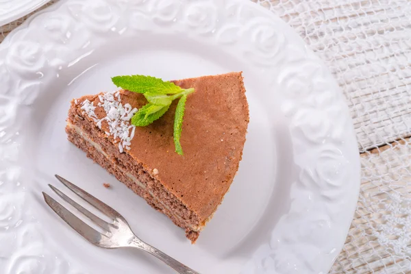 Gâteau au chocolat — Photo