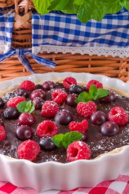 çikolata tartelette