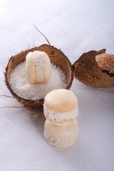Macaron Cocos — Foto Stock