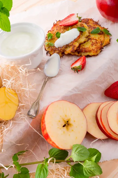 Potato pancakes — Stock Photo, Image