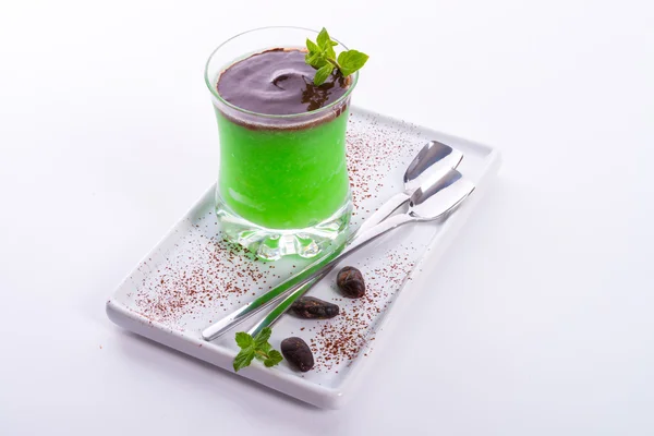 Sorbetto alla menta — Foto Stock