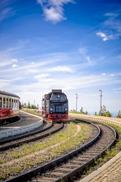 Locomotiva a vapor — Fotografia de Stock