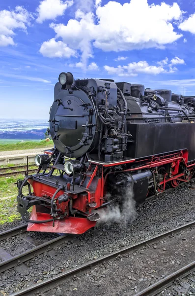 Locomotiva a vapor — Fotografia de Stock