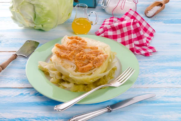 Stewed cabbage — Stock Photo, Image