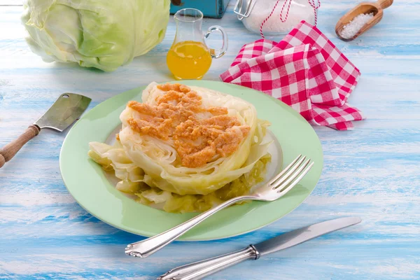 Stewed cabbage — Stock Photo, Image