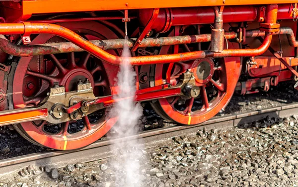 Locomotiva a vapor — Fotografia de Stock