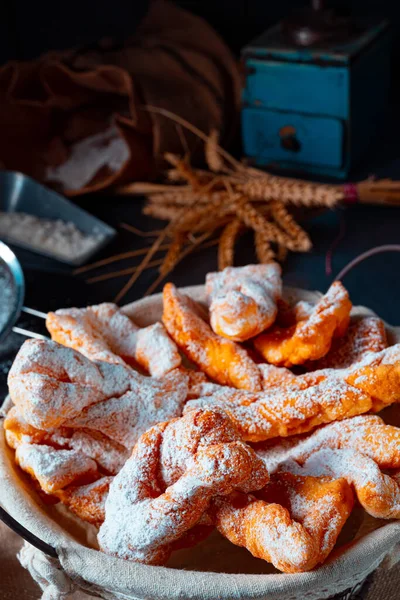 Raderkkuchen Είναι Ένα Παραδοσιακό Πολωνικό Λαρδί Ζαχαροπλαστικής — Φωτογραφία Αρχείου