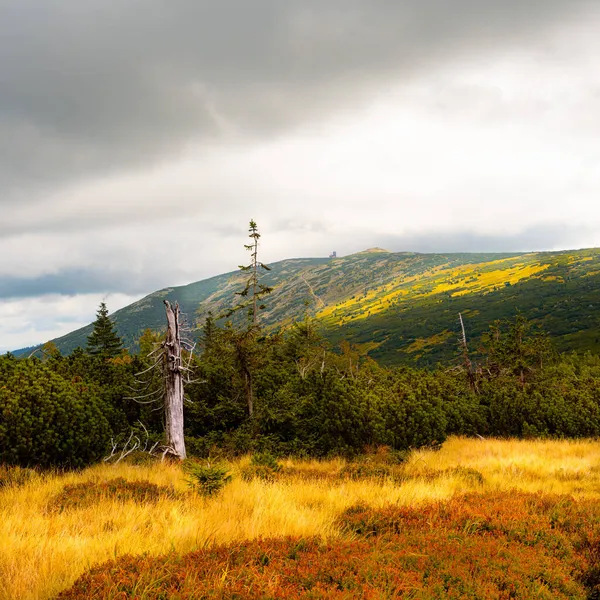 Montanhas Gigantes Karkonosze Paisagem Outono — Fotografia de Stock