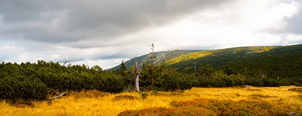 巨人山脈 カルコノス の秋の風景 — ストック写真