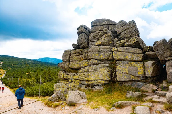 Giant Mountains Karkonosze Φθινοπωρινό Τοπίο — Φωτογραφία Αρχείου