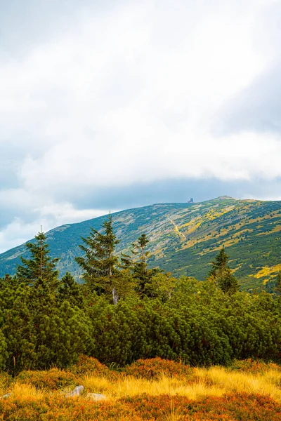 Giant Mountains Karkonosze Autumn Landscape — Stock Photo, Image