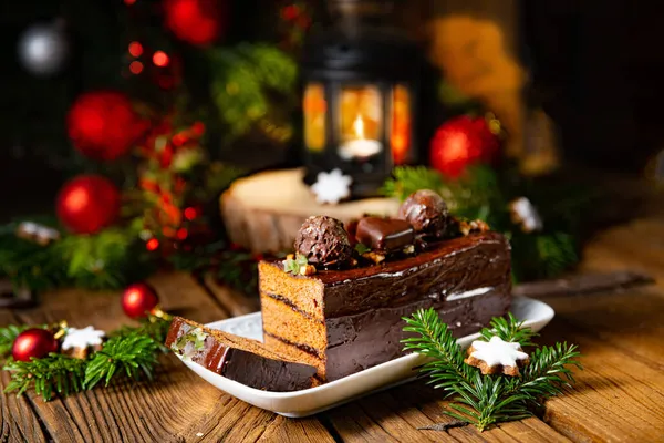 Noel kurabiyesi reçel dolu, yakın çekim manzaralı.