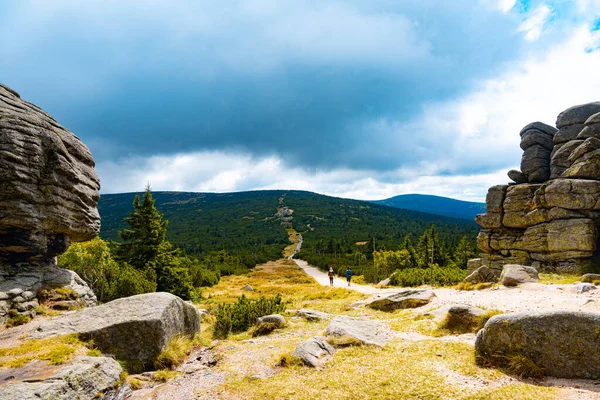 Montañas Gigantes Karkonosze Paisaje Otoñal — Foto de Stock