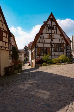 Kötü Wimpfen ve Kurstadt Ben Neckar 