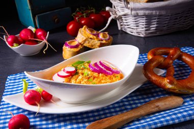 Bavyera Obazda Güney Almanya 'dan bir klasik