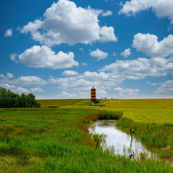 Pilsum Village East Frisia — Stock fotografie