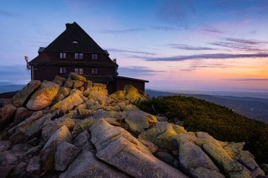 Tourist hostel on Szrenica in the Giant Mountains