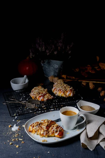 Croissants Del Día San Martín Polaco Marcinki — Foto de Stock