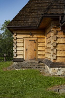 Bieszczady 'deki kilise ve ortodoks kilisesi.