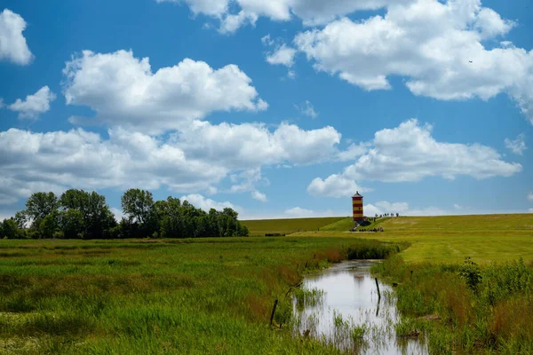 Pilsum Villaggio Della Frisia Orientale — Foto Stock