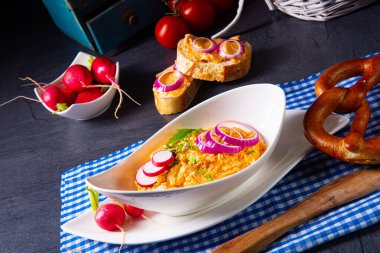 Bavyera Obazda Güney Almanya 'dan bir klasik