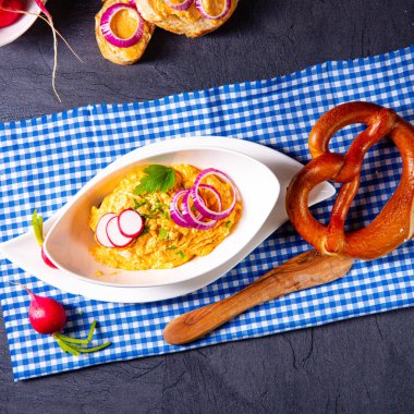 Bavyera Obazda Güney Almanya 'dan bir klasik