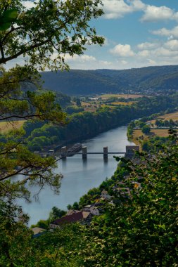 Baden-Wrttemberg 'deki Neckar Nehri
