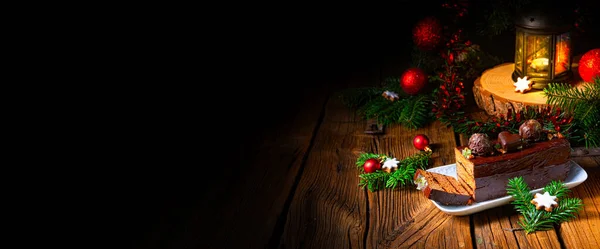 Piernik Świąteczny Wypełniony Dżemem — Zdjęcie stockowe