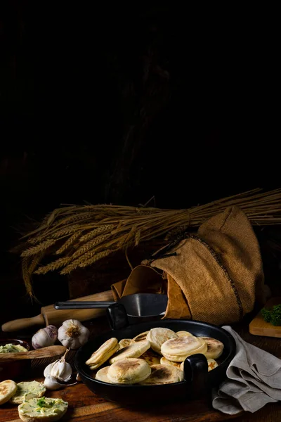 Bieszczadzkie Proziaki Soda Bread Originating Subcarpathia — Stock Photo, Image