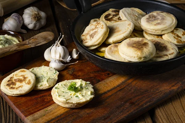 Bieszczadzkie Proziaki Soda Bread Originating Subcarpathia — Stockfoto