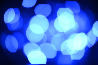 Bokeh arkaplan mavisi