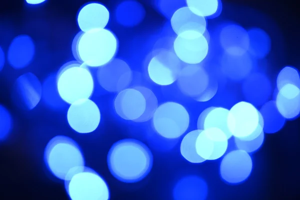 Bokeh fundo azul — Fotografia de Stock