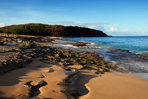 Kepuhi strand molokai hawaii Rechtenvrije Stockafbeeldingen