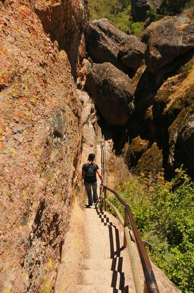 Parque Nacional Pináculos Bear Gulch Trail — Foto de Stock