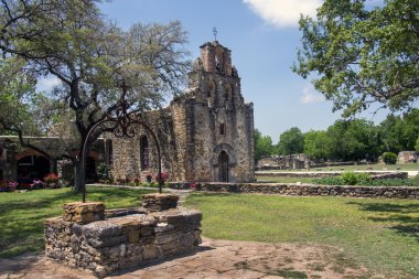 Misyon espada san juan misyonu Milli Park, texas