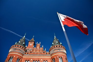 Helsingborg İsveç'te: (Belediye Binası)