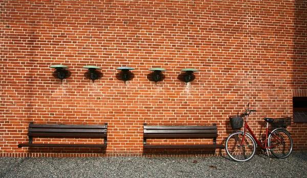 Iglesia en Gentofte — Foto de Stock