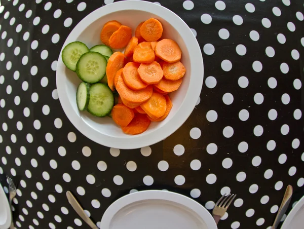 Mittagessen im Kindergarten — Stockfoto